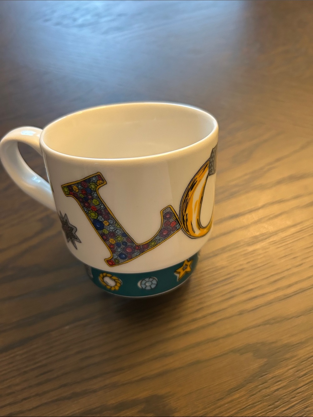 Brighton Love Heart Ceramic Mug NWOT